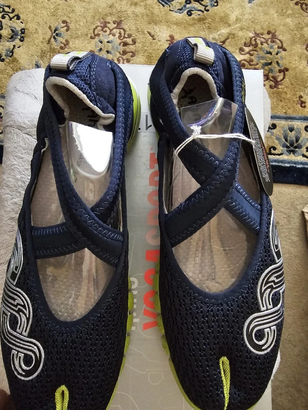 Ahnu Women's Blue Spell Yoga Split 9US New - Picture 7 of 7